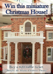 Win this miniature Christmas House