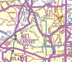 Buckhead as defined by FMLS (Areas 21 and 22)